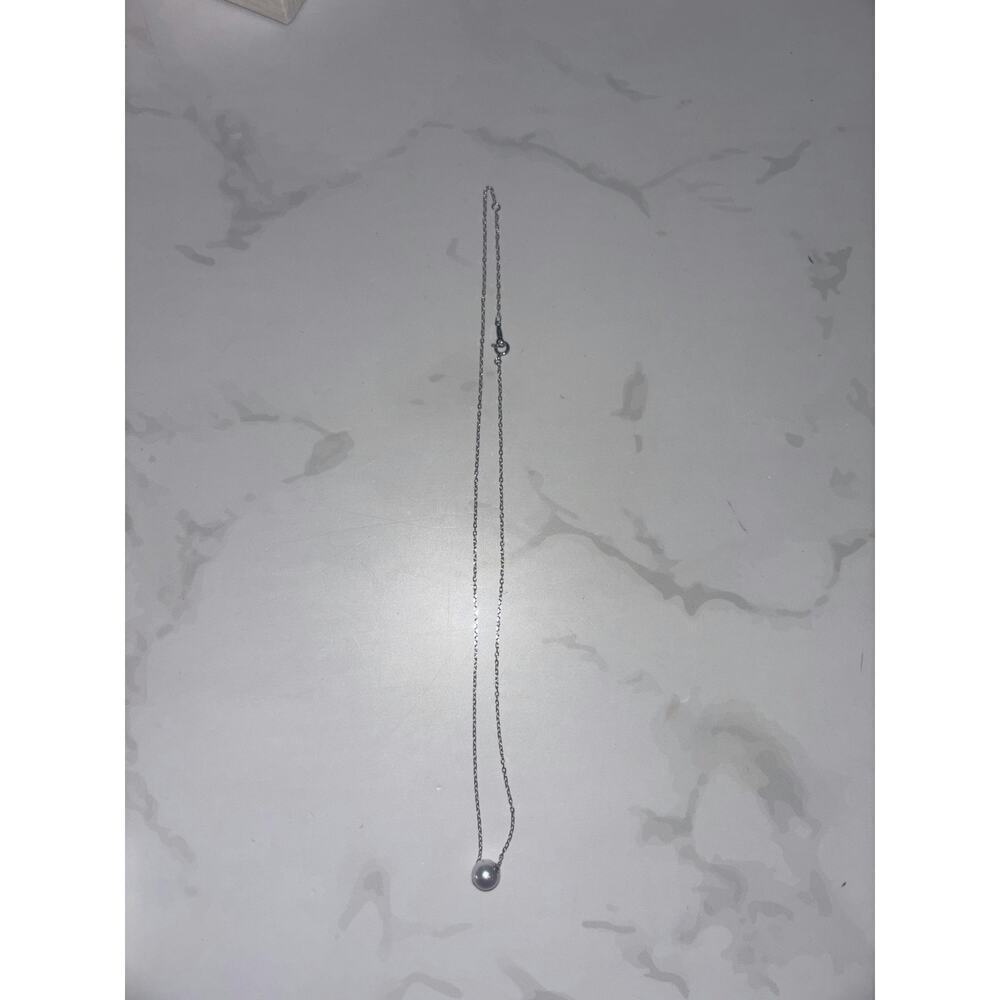 Mikimoto Pearl Pendant Necklace - Excellent Condition